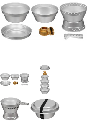 Fox Outdoor Premium Aluminium Mess Cook Set